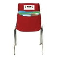 Seat Sack Storage Pocket, Standard, 14 Inches, Red