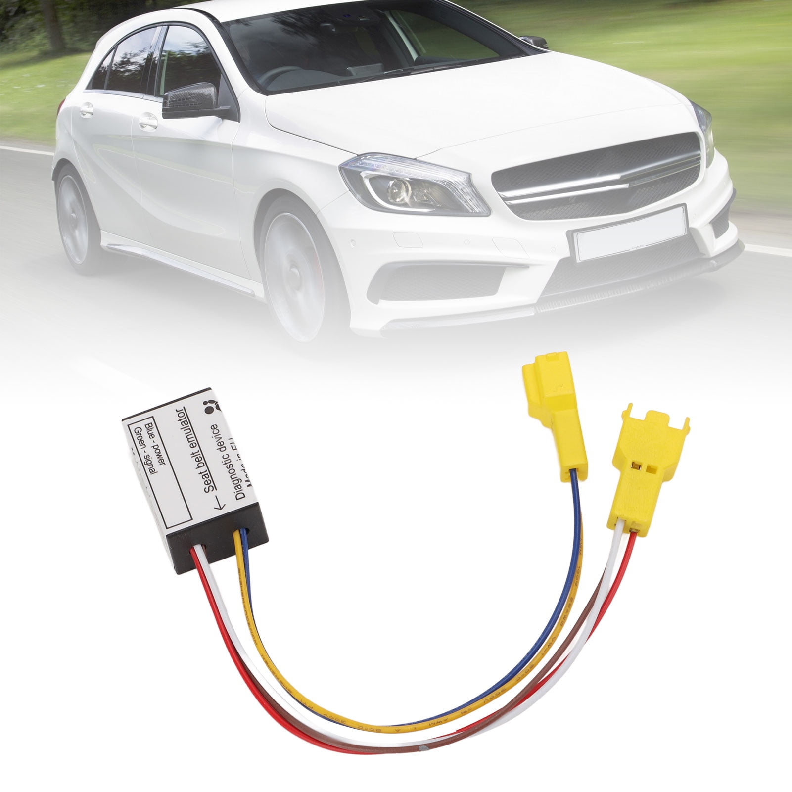 Seat Sensor Emulator Bypass, ABS Plastic Driving Wear Seat Occupancy
