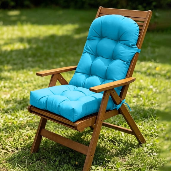 Seat With Tie Fading High Back Outdoor Seat Suitable For Terrace Porch Rocking And (upper And Lower Lumbar Support) Light Padded Car Seat Covers Back Support for Sitting but Car Sear Large Size Couch