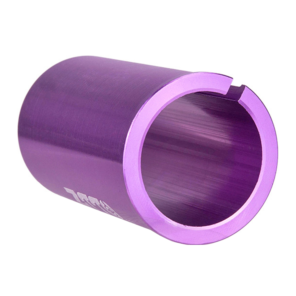 Seat Tube Reducer Bike Seatpost Shim Adapter Aluminum Alloy Bycicles