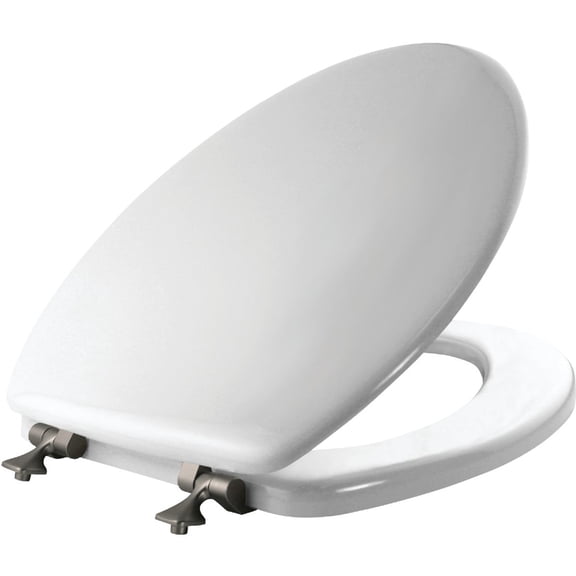 Bemis Wood Toilet Seat Elongated - White