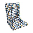 thumbnail image 1 of Seat and Backrest Cushion in One, High Back, with Thick Padding, 32" x 17" x 17", for rocking chairs, for Living Room Bedroom, 1 of 6