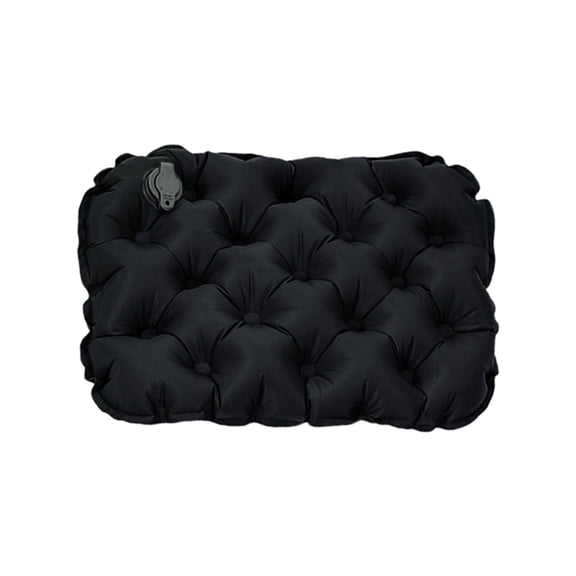Seat for Outdoor Use Lightweight Inflatable for Travel Sports Field Camp Car Airplane Stadium Seating,40 cm×30 cm,Black