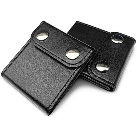 Seatbelt Adjuster, Comfort Car Shoulder Neck Strap Positioner Clips, Protects from Cutting Your Neck or Rubbing Your Chest, Universal Fit (Black, 2 in a Pack)