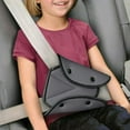 thumbnail image 1 of Seatbelt Adjuster for Kids Car Child Seatbelt Adjusters Belt Cover Strap Protector Pad for Children Baby Adult Shoulder Neck Safety Triangle Positioner Grey, 1 of 3