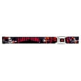thumbnail image 1 of DC Comics Belt, Seatbelt Buckle Belt, Harley Quinn Bomb Poses Suits Black Purple Red, 30 to 44 Inches, 1 of 9