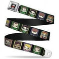 thumbnail image 1 of The Big Bang Theory Belt, Seatbelt Buckle Belt, Big Bang Theory Chibi Character Blocks, 30 to 44 Inches, 1 of 9