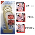 thumbnail image 1 of Seatbelt Catcher - 3 Pack Seat Belt Reaching Handle Aid for Elderly and People with Mobility Issues Khaki, 1 of 6