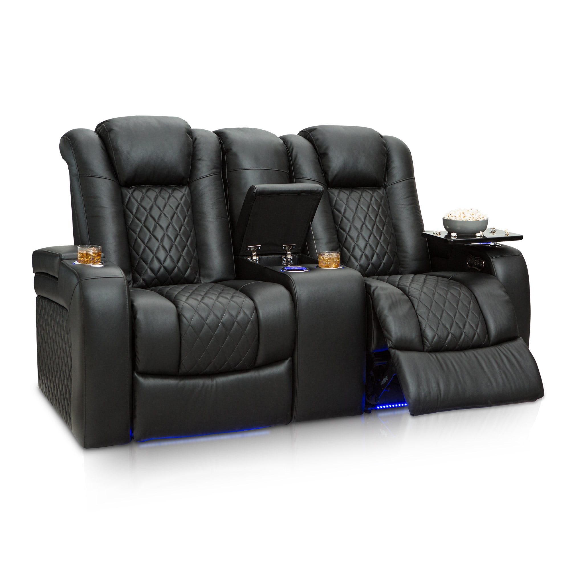 Seatcraft Anthem Home Theater Seating Top Grain Leather Power