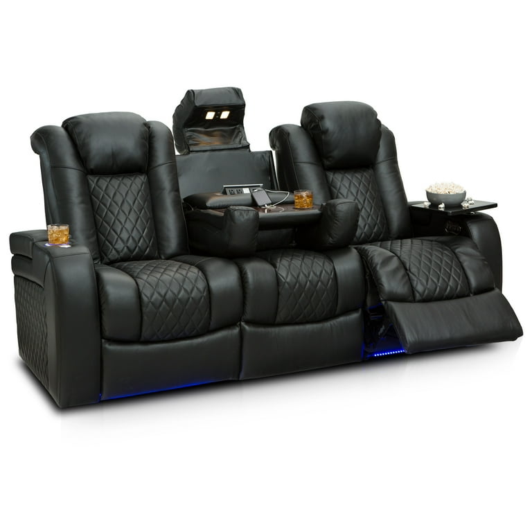Seatcraft Anthem Home Theater Seating Top Grain Leather Power