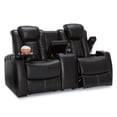 thumbnail image 1 of Seatcraft  Omega Leather Gel Home Theater Power Recline Loveseat, 1 of 7
