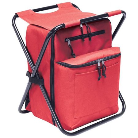 Seated Cooler Backpack, Red