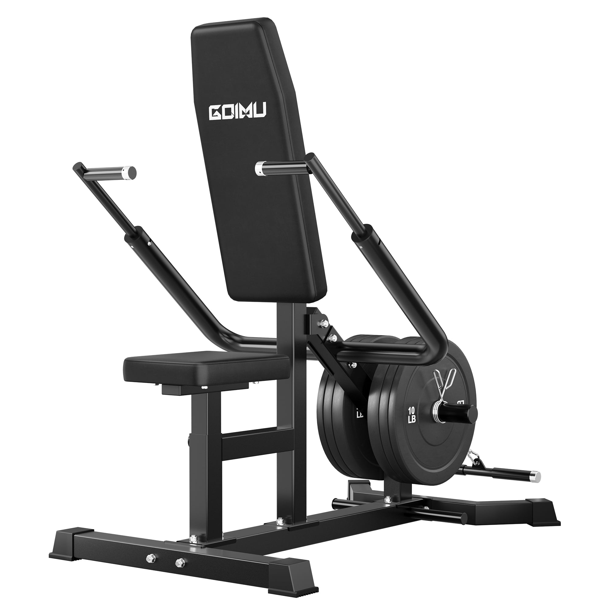 Seated Dip Machine, 400LBS Strength Training Upper Body Machine with Tricep Dip Press & Cable Bar for Home Gym