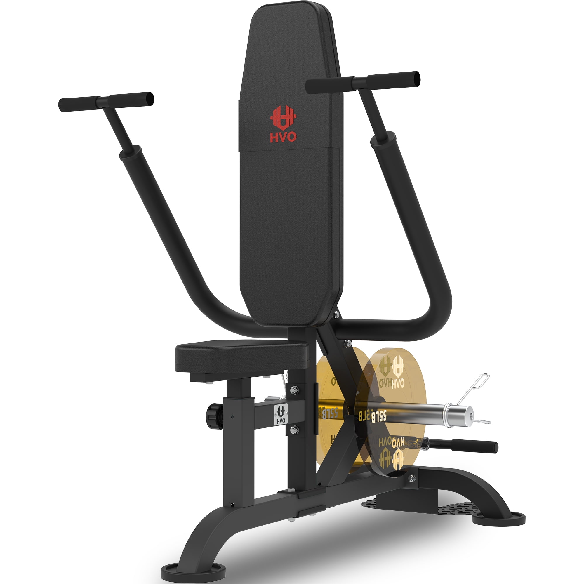 Titan Fitness Home Gym Plate Loaded Seated Dip Machine 200 LB Rated Tricep Bicep Press Down Walmart