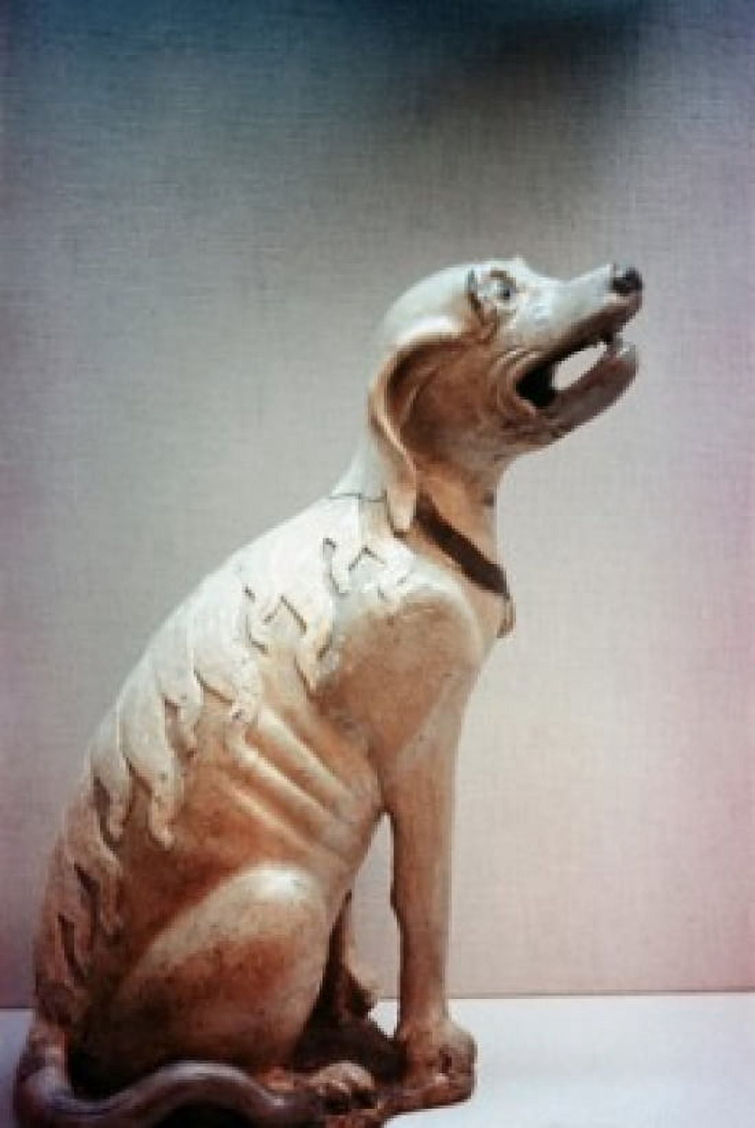 Seated Dog  10TH CAD Chinese Art(- ) Canvas Art -  (18 x 24)