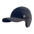 Seated Pedal Hat Men's Winter Knitted Hat Trendy Cycling Cold Hat Ear