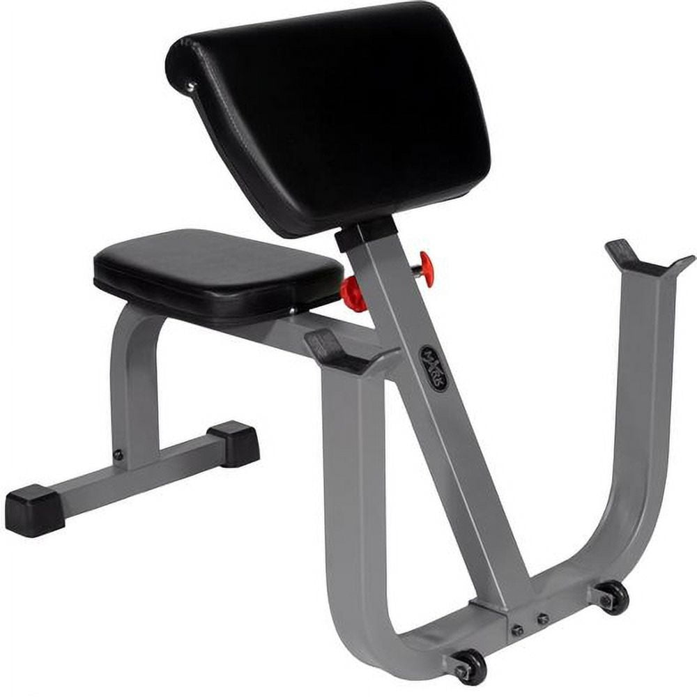 Seated Preacher Curl Weight Bench