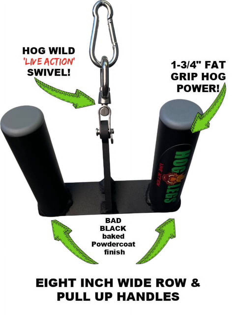 Seated Row Handles 8" HOG Legs 'MultiRow'