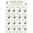 Seated Tai Chi for Vitality Poster Chair Exercise Chart - Walmart.com