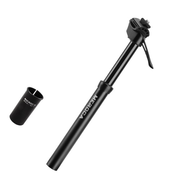 Seatpost Hydraulic Dropper Post Adjustable Angle Seat Dropper Manual Control Aluminum Alloy Dropper Post