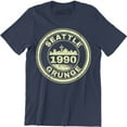 thumbnail image 1 of Seattle 1990 Grunge Vintage Retro Music Festival Peace Love Party T-Shirt, 1 of 4
