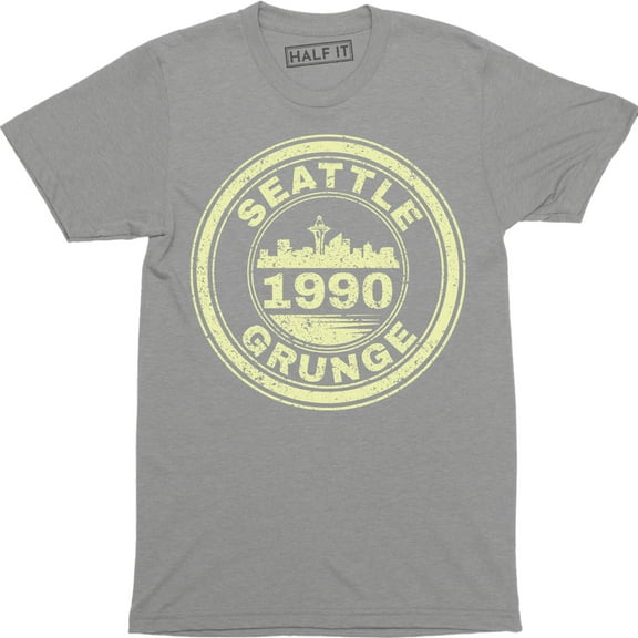 Seattle 1990 Grunge Vintage Retro Music Festival Peace Love Party T-Shirt