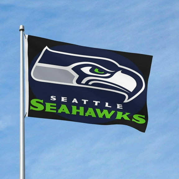 Seattle Brand New Outdoor Double Sided Flag 3x5ft, Football Team Custom Garden Flag Fan Game Flag Home Decor Flag Fan Gift