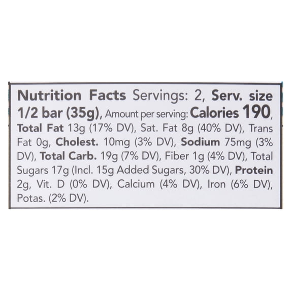 Maeve San Juan Salted Toffee Milk Chocolate Truffle Bar 2.5 oz
