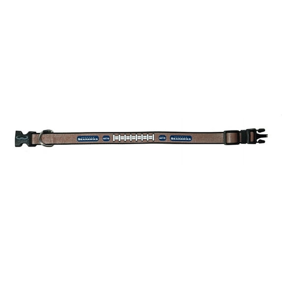 Seattle Football Seahawks Reflective Dog Collar - Medium