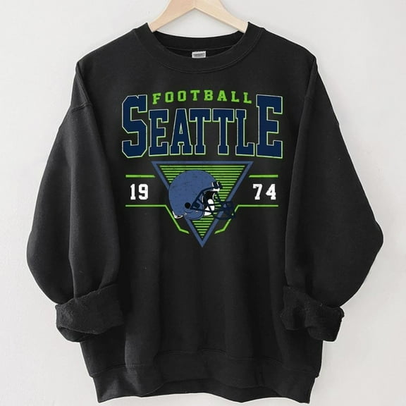 Seattle Football Vintage Style Shirt, Gift For Fan Football Unisex Tee