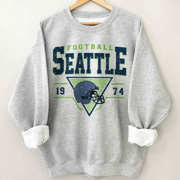Seattle Football Vintage Style Shirt, Gift For Fan Football Unisex Tee