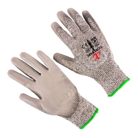 Seattle Glove X5-L Hppe Liner PU Palm Coated Glove- Large - Pack of 12