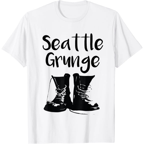 Seattle Grunge 90s Music Shirt T-Shirt