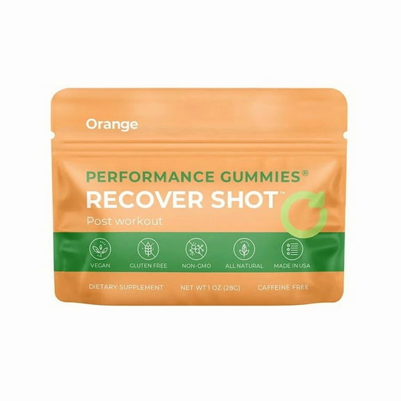 Seattle Gummy Company Recover Orange Post-Workout Gummies 4 count