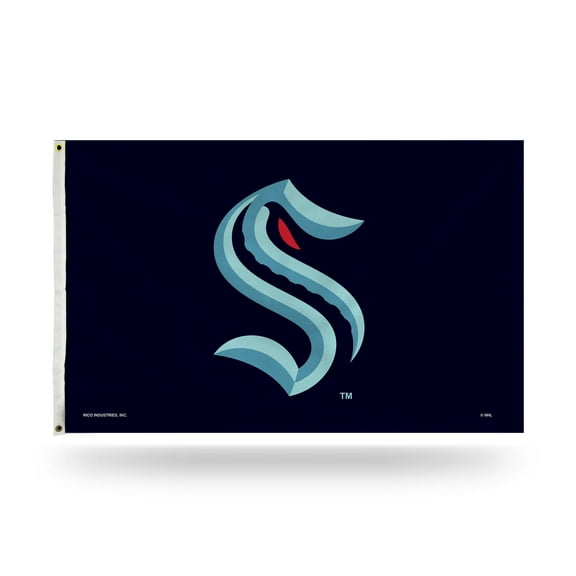 Seattle Hockey Kraken 3X5 Indoor or Outdoor Banner Flag