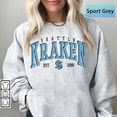 thumbnail image 1 of Seattle Hockey Sweatshirt, Kraken Hockey shirt, Unisex Gift For Fan, 1 of 5