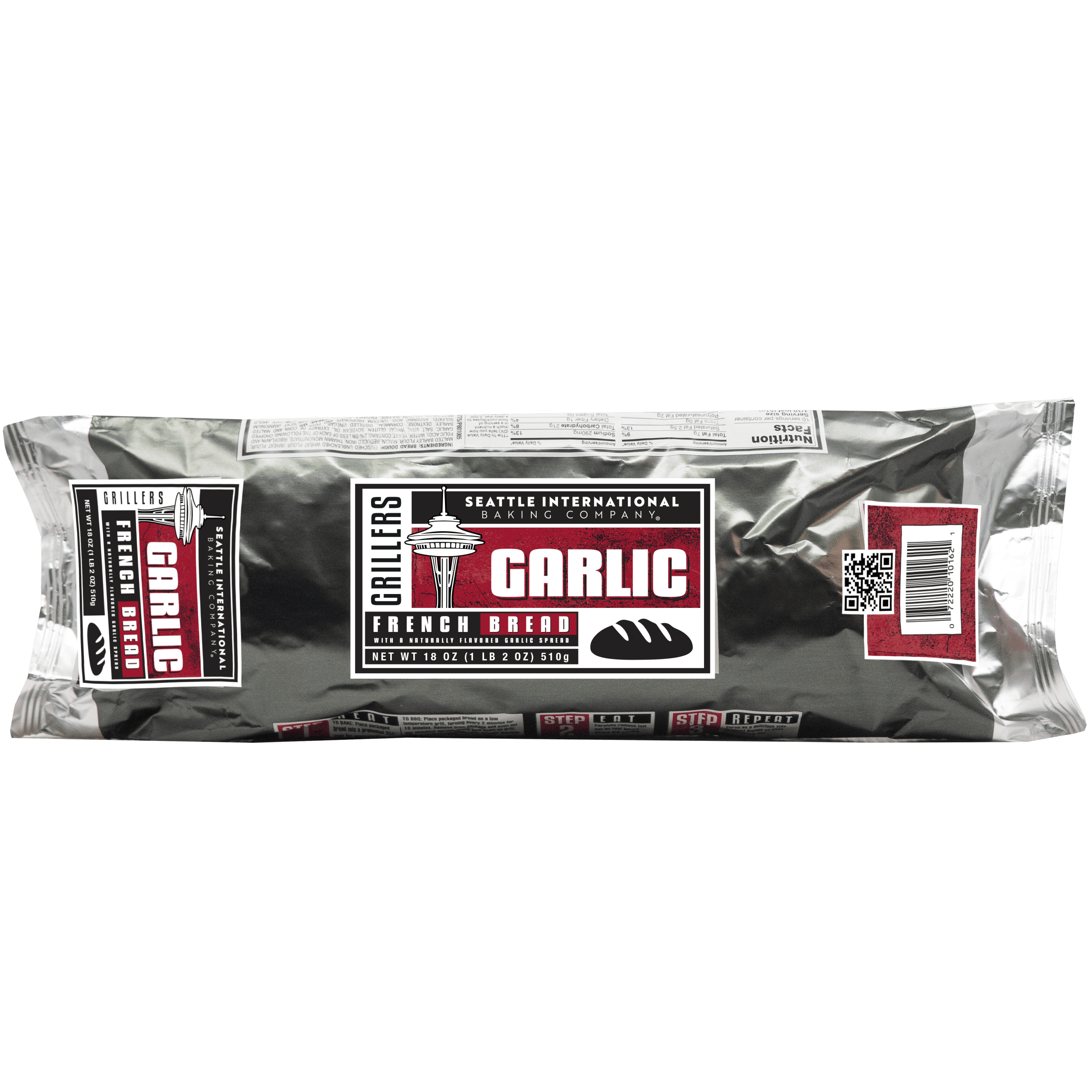 Seattle International Garlic French Bread Foil, 18 oz