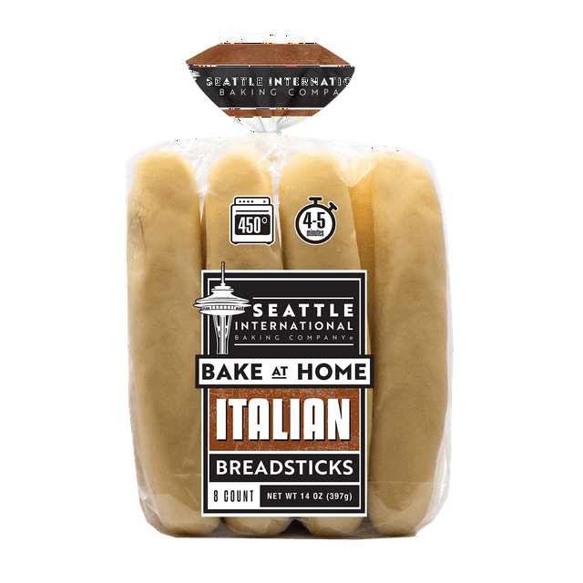 Seattle International Soft Bread Sticks, 14 oz, 8 Count