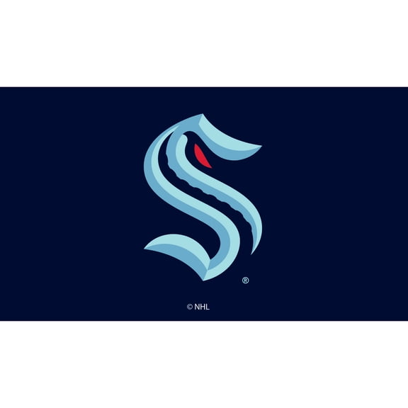 Seattle Kraken 28" x 16" Turf Mat