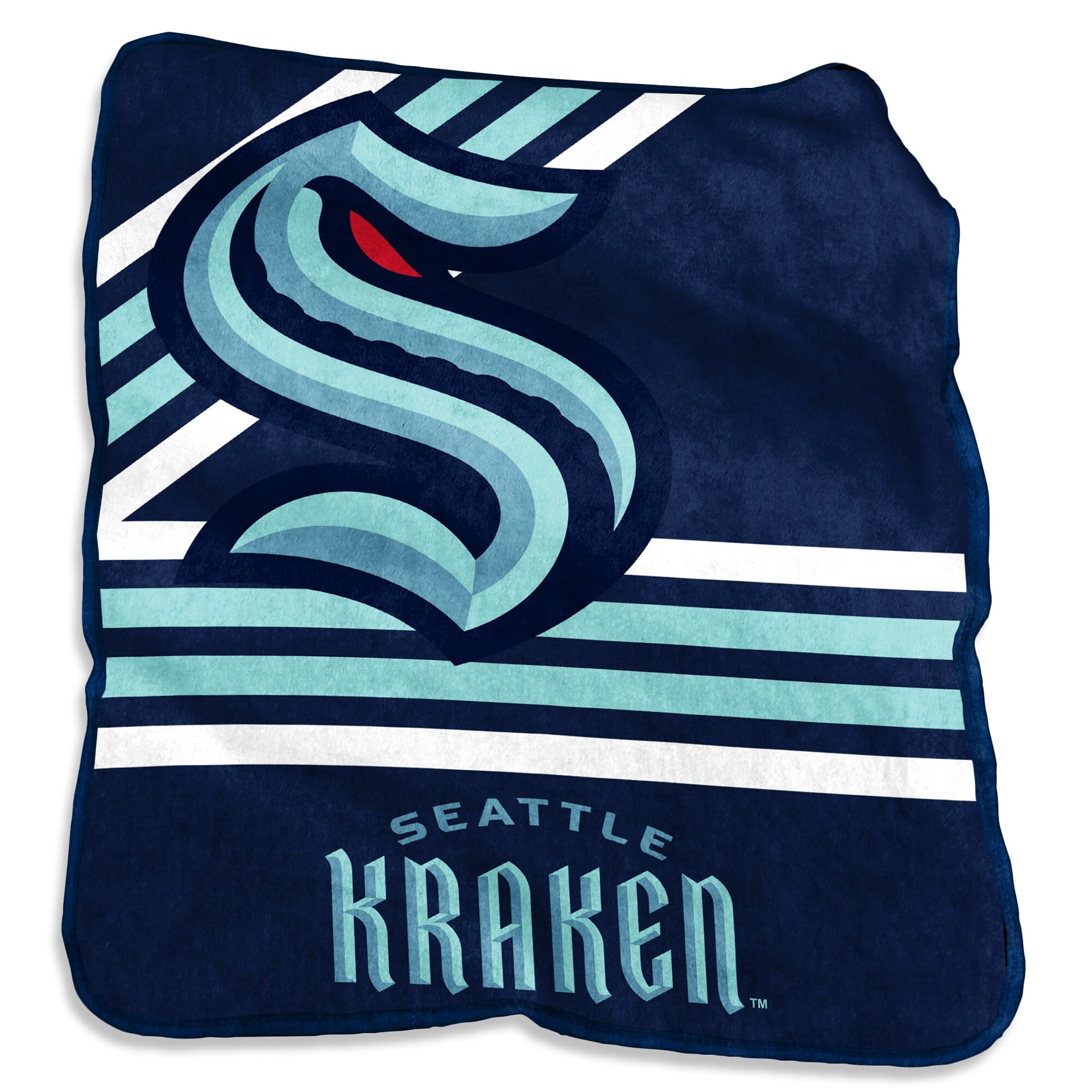Seattle Kraken 50'' x 60'' Team Plush Raschel Throw Blanket