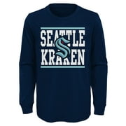 Seattle Kraken Boys 4-18 LS Tee 9K5BXHC9Q L10/12