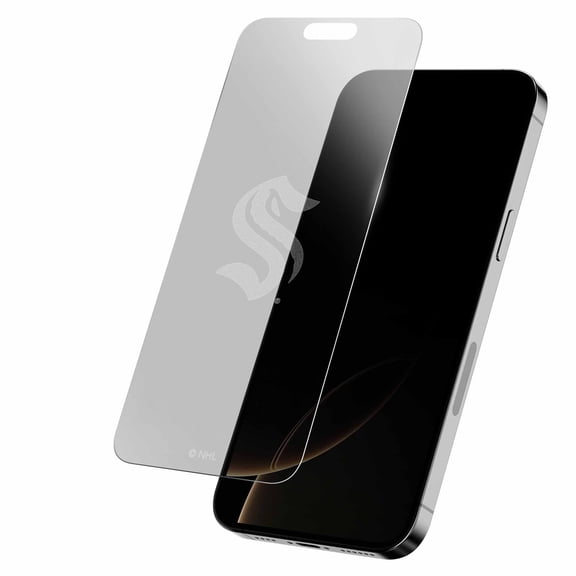 Seattle Kraken Disappearing Logo iPhone Screen Protector