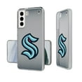 thumbnail image 1 of Seattle Kraken Linen Logo Galaxy Clear Case, 1 of 1