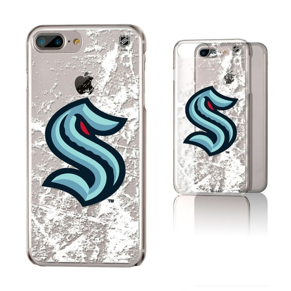 Seattle Kraken iPhone Stripe Clear Ice Case