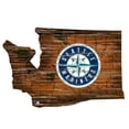 thumbnail image 1 of Seattle Mariners 12'' Road Map State Cutout Sign, 1 of 1