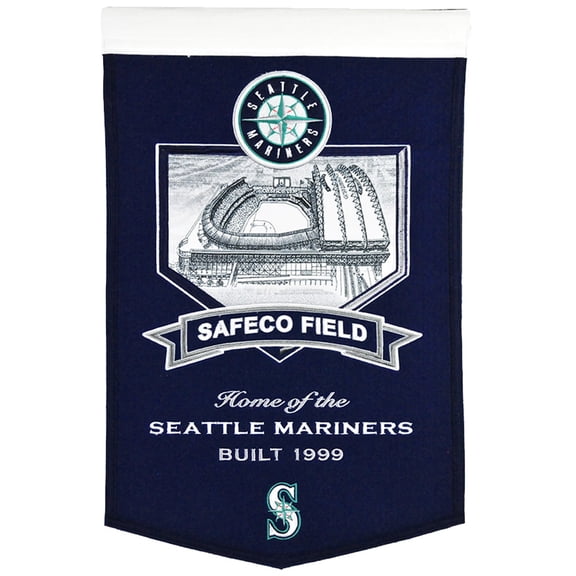 Seattle Mariners 15" x 24" Field Banner
