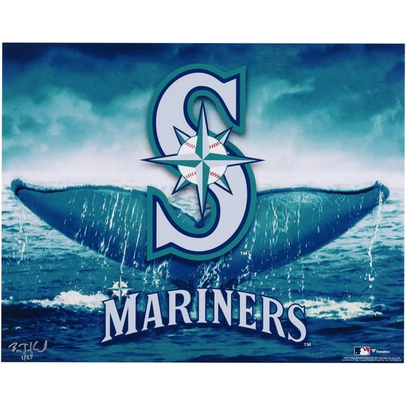 Seattle Mariners 16" x 20" Photo Print - Art and Signed by Brian Konnick - Limited Edition of 25 - Fanatics Authentic Certified