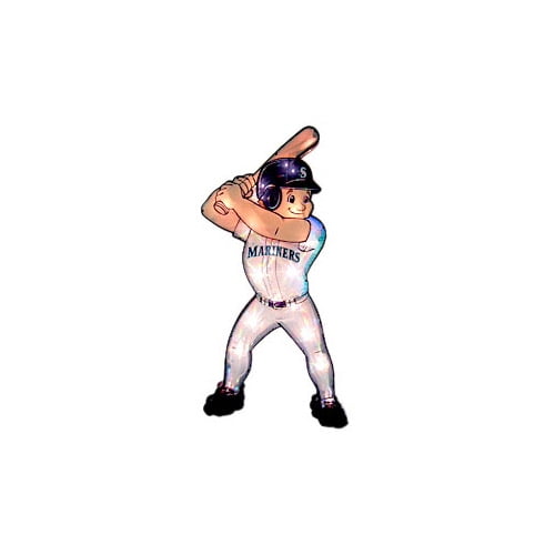 Seattle Mariners 20" Double Sided Window Light-up Player