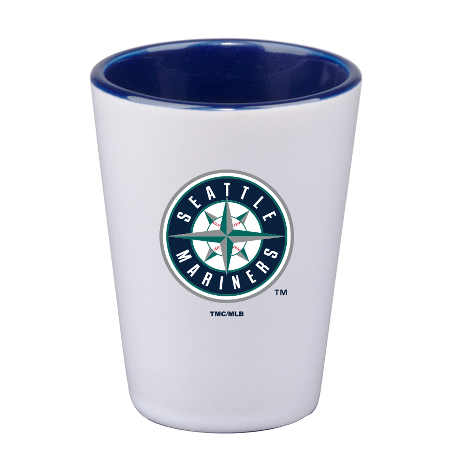 Mariners Cups Seattle Mariners 2oz. Inner Color Ceramic Cup - Walmart.com