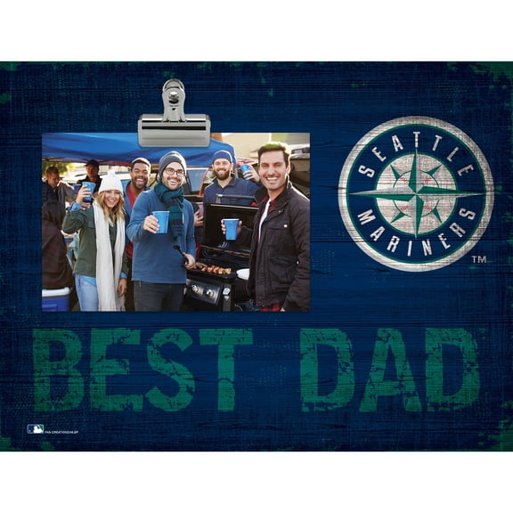 Seattle Mariners 8'' x 10.5'' Best Dad Clip Frame